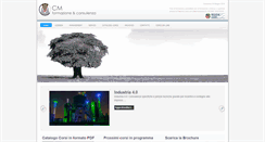 Desktop Screenshot of cmformazione.com